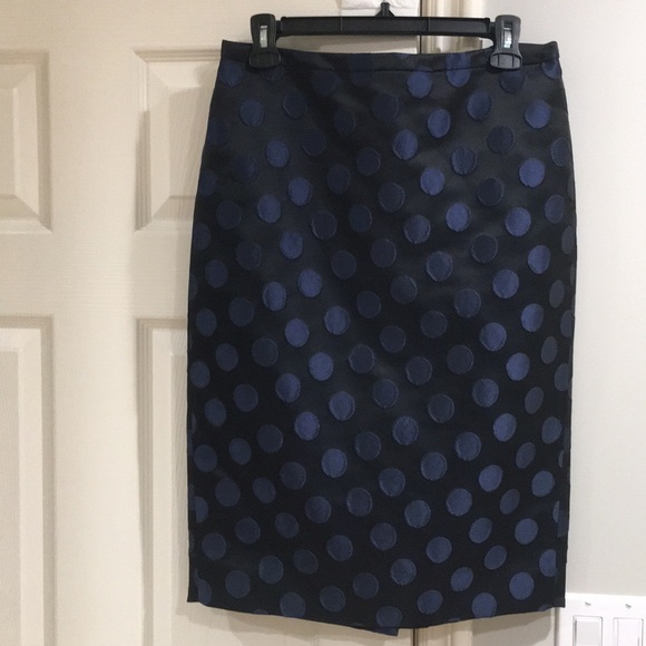 J Crew pencil skirt in dot brocade - Picture 10 of 16